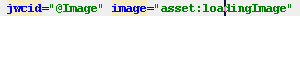 Asset property name