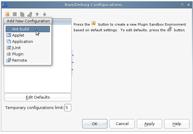 Add configuration